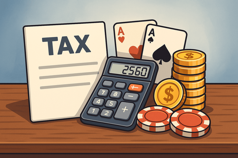 Skatteregler för vinster från svensklicensierade casinon i Sverige 2025